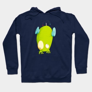 The Mysterious Green Creature Hoodie